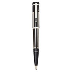 Montblanc Writers Edition Thomas Mann Black Resin Silver Tone Ballpoint Pen