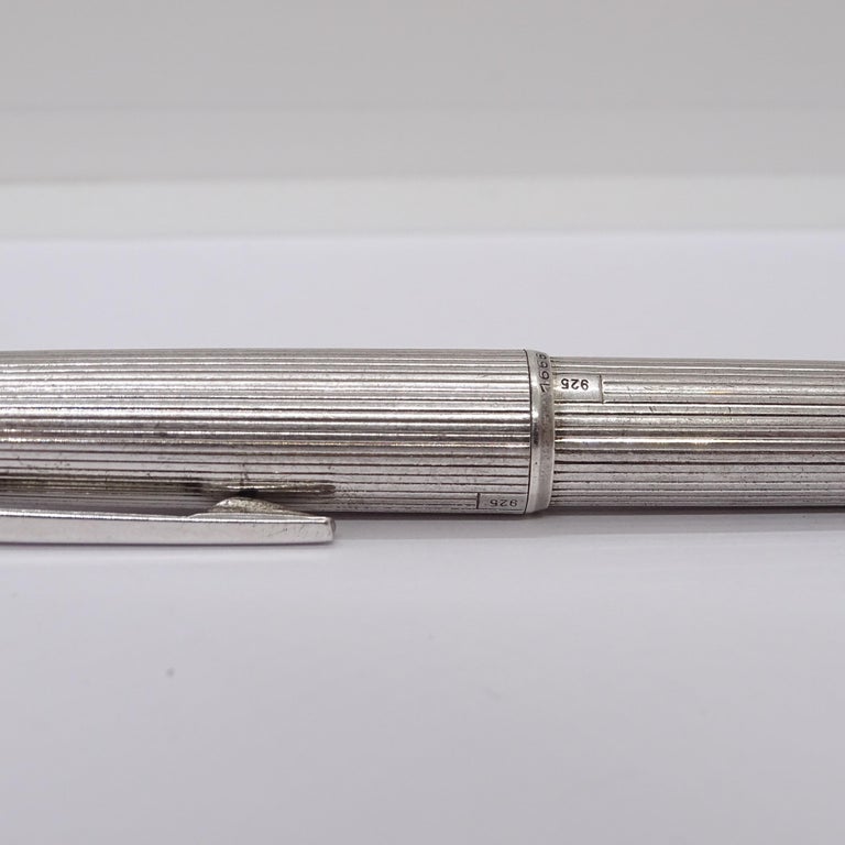 Montblanc writing set, 1266 pen and 1666 mechanical pencil, 925