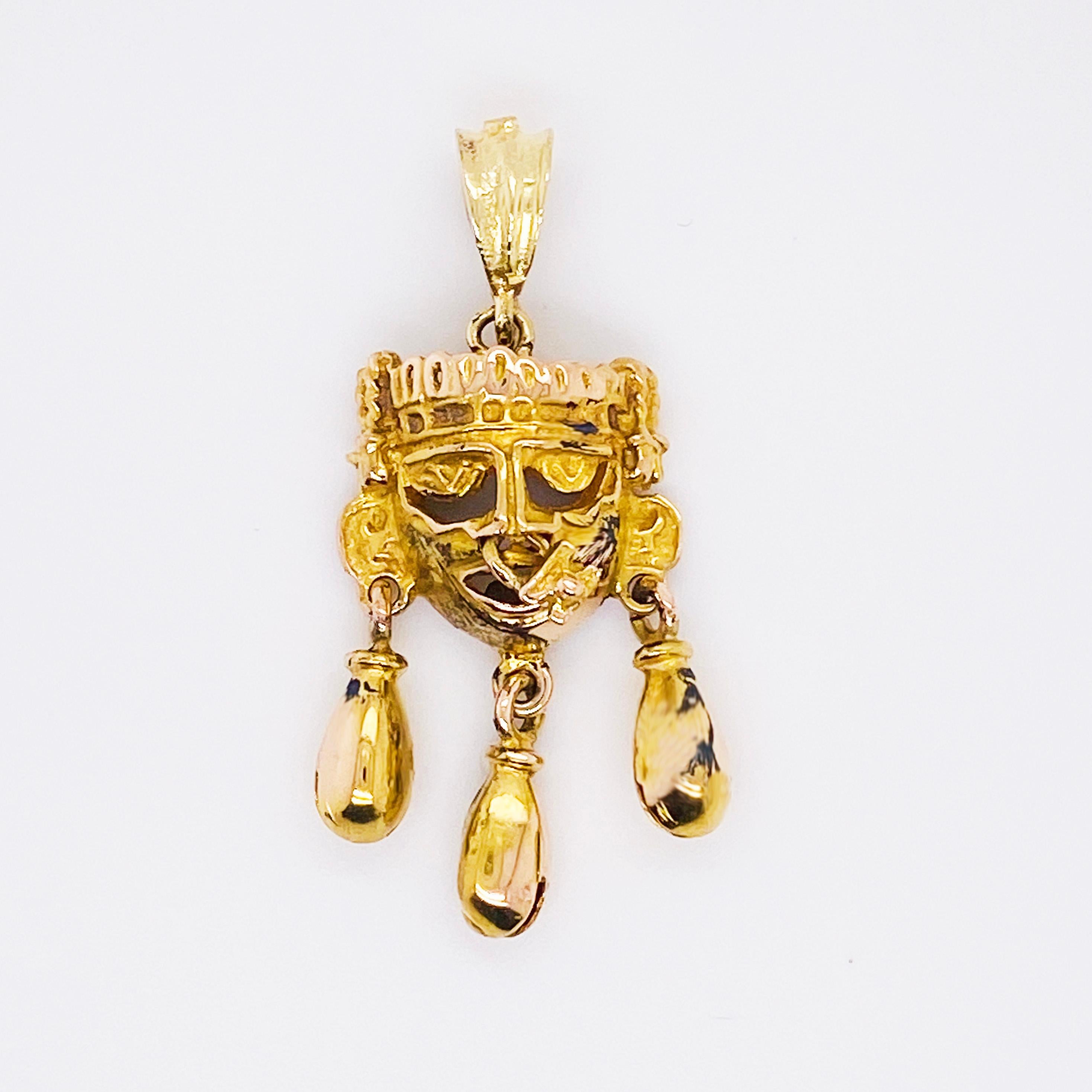 The Monte Alban gold masks were artifacts found in the Oaxaca tomb. The Monte Alban is an ancient site active during the pre-Aztec periods and a very important and historic discovery in Mexico. The gold mask is the mask of 