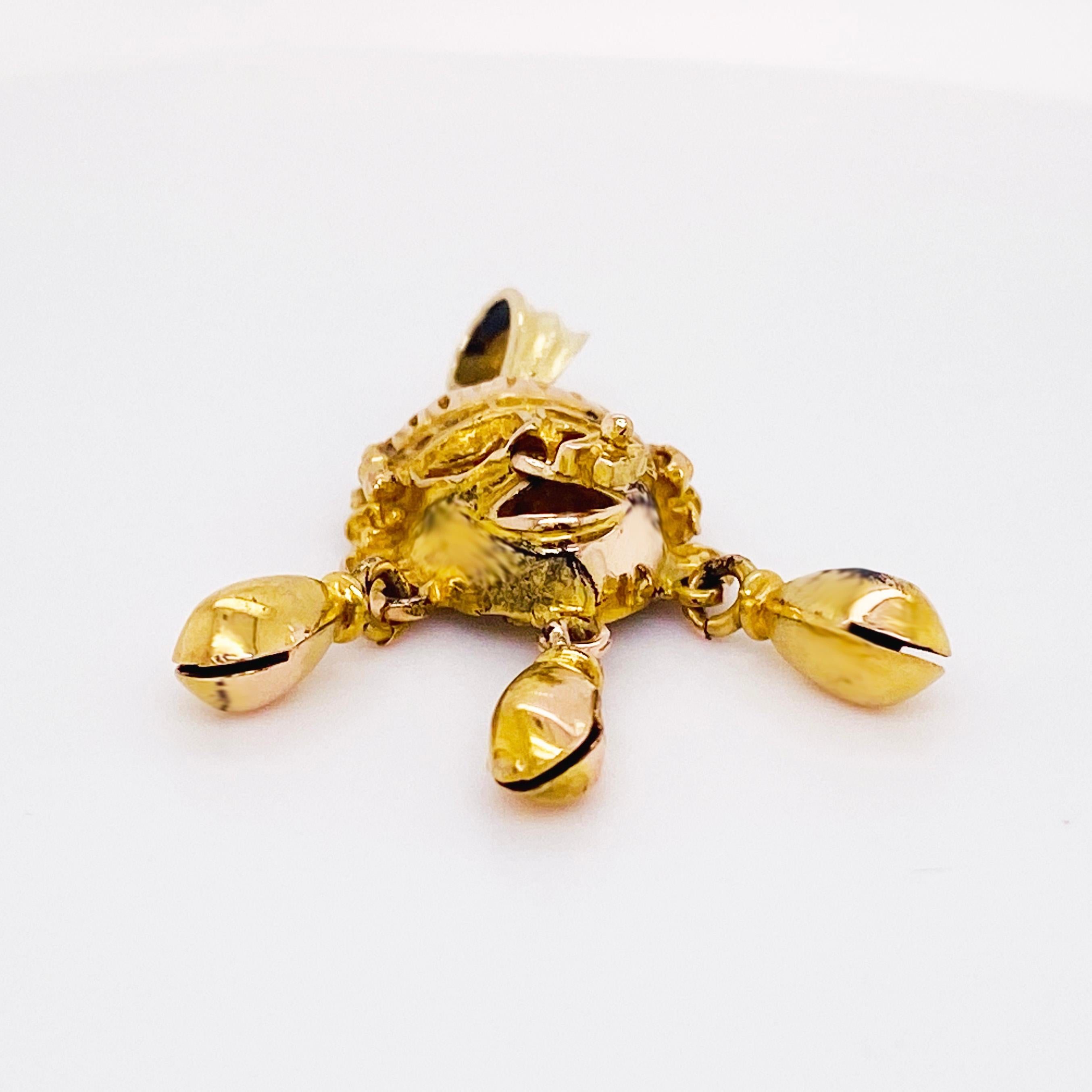gold aztec pendant