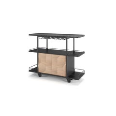 Monte Carlo Rolling Bar w/ 2 Doors