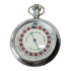 Monte Carlo Roulette Pocket Watch, circa 1920s