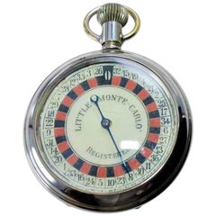 Monte Carlo Roulette Pocket Watch, circa 1920s