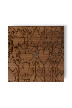 Montecarlo, Poker box en noyer massif