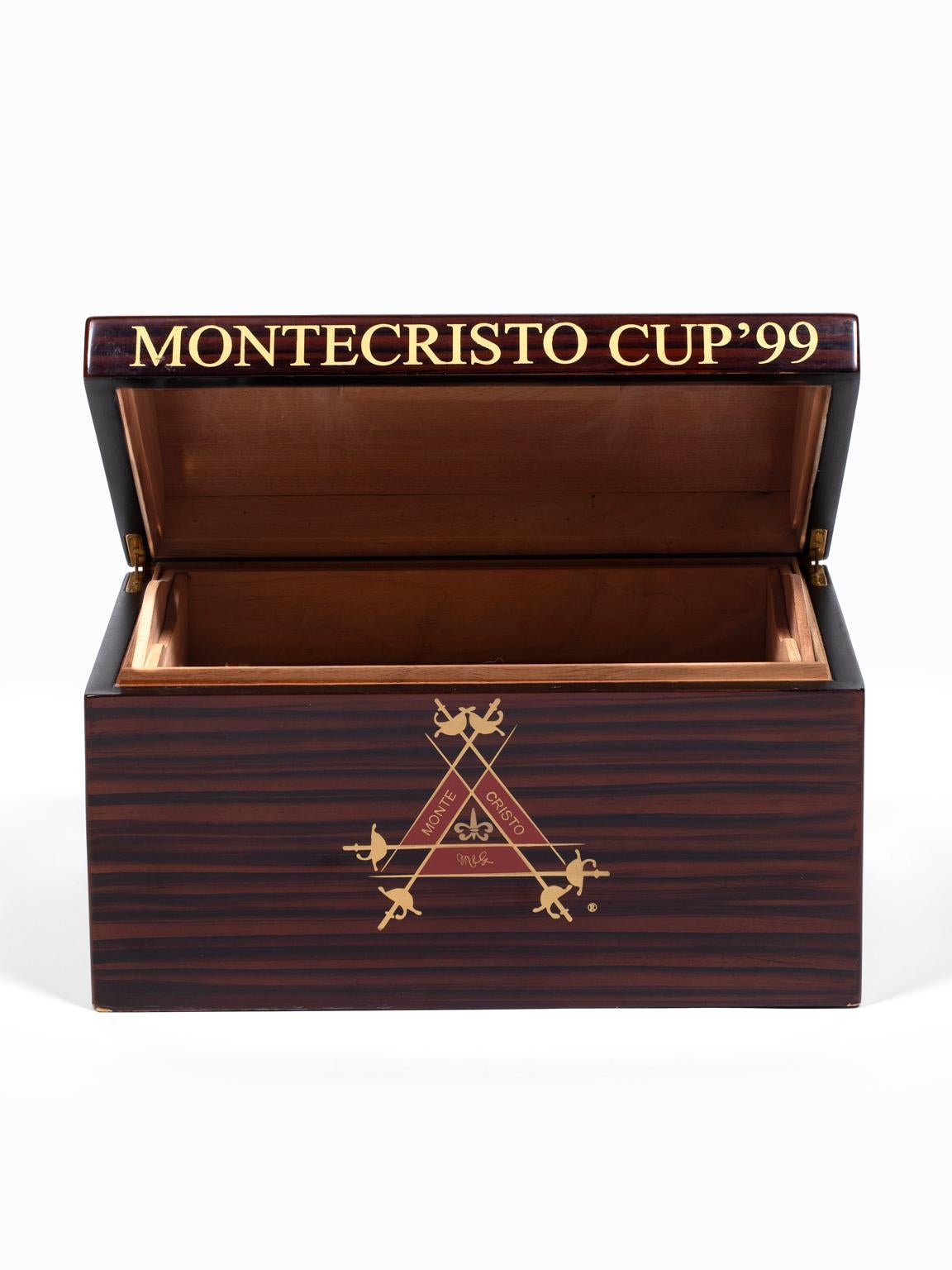 Hand-Crafted Montecristo Cigar Box, 