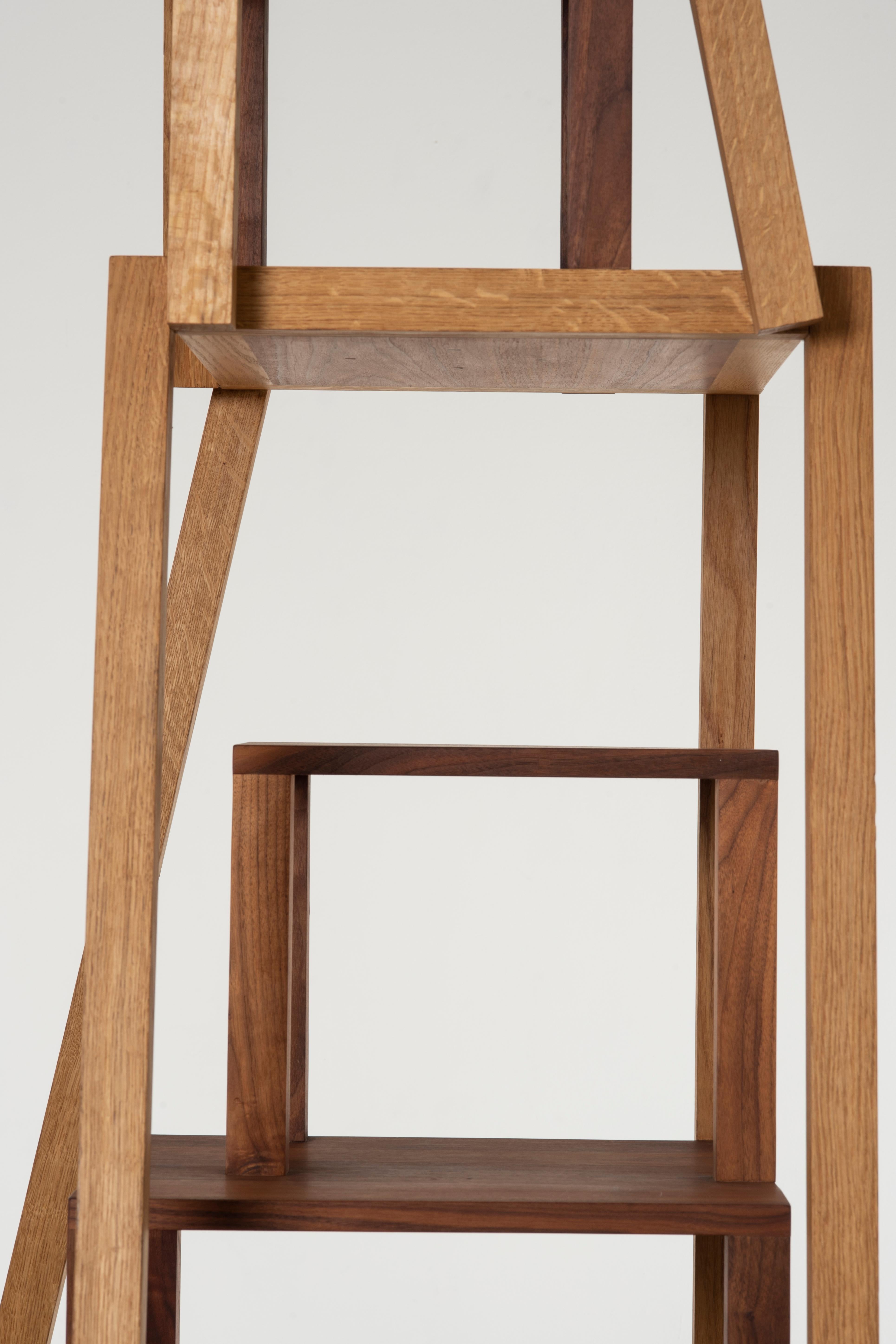 Oak Montefeltro Bookcase by Michele De Lucchi