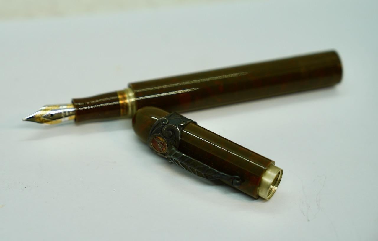 Édition limitée Montegrappa Cigar 1997, B Nib Pour hommes en vente