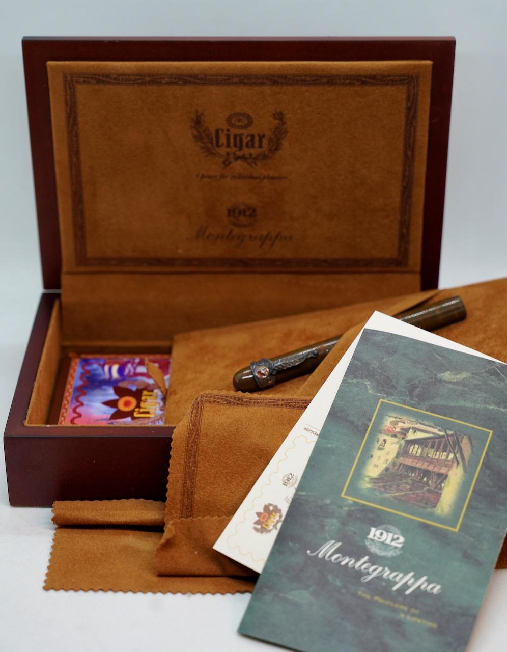 Édition limitée Montegrappa Cigar 1997, B Nib en vente 1