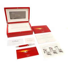 Montegrappa for Ferrari Limited Edition Silver with Red Pen