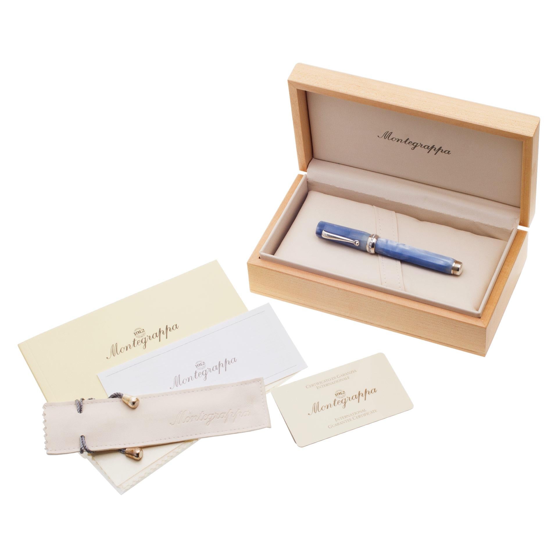 clear blue pen