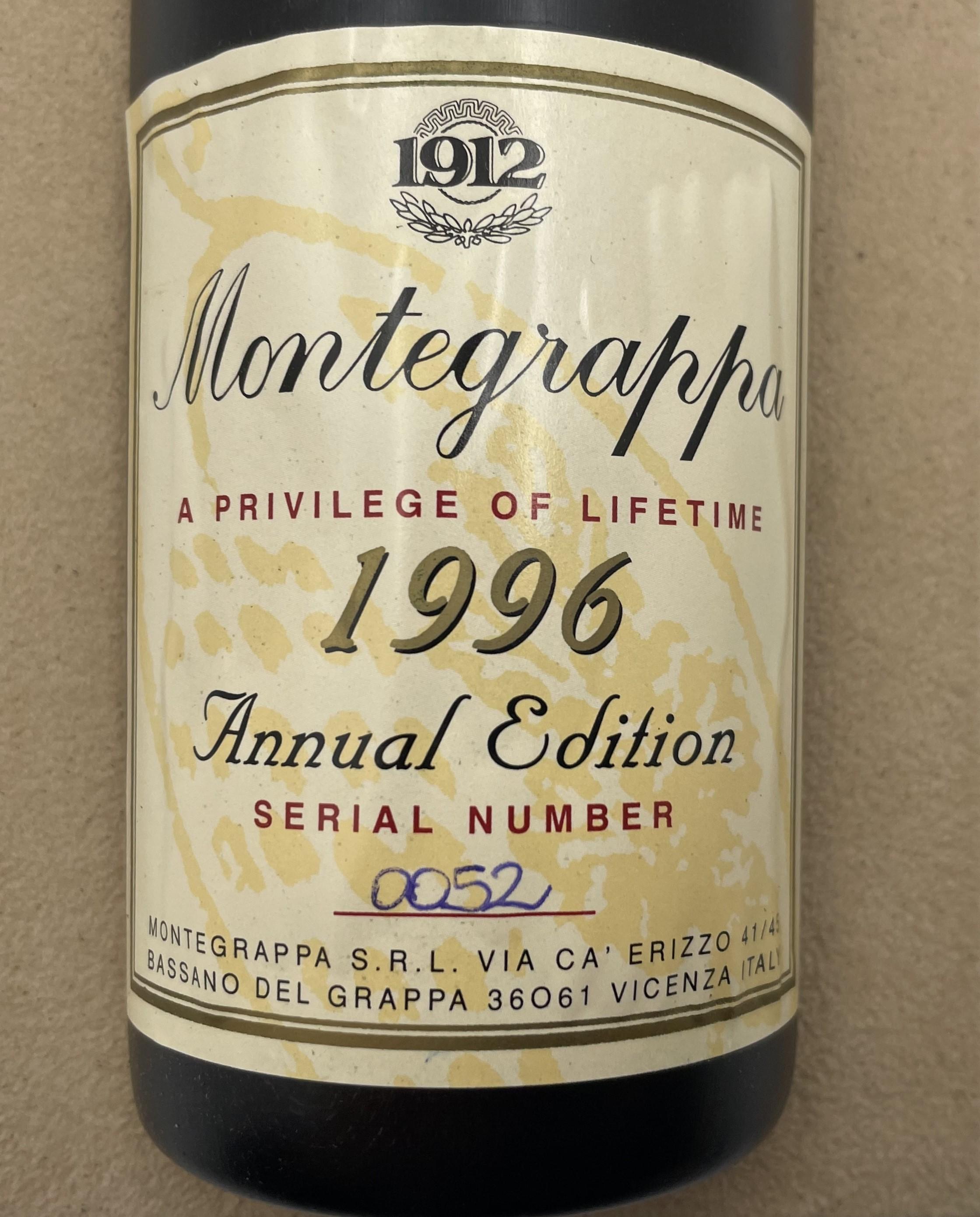 Montegrappa Special Reserve 1996 Sterling Silver Rollerball Pen Limited Edition For Sale 7