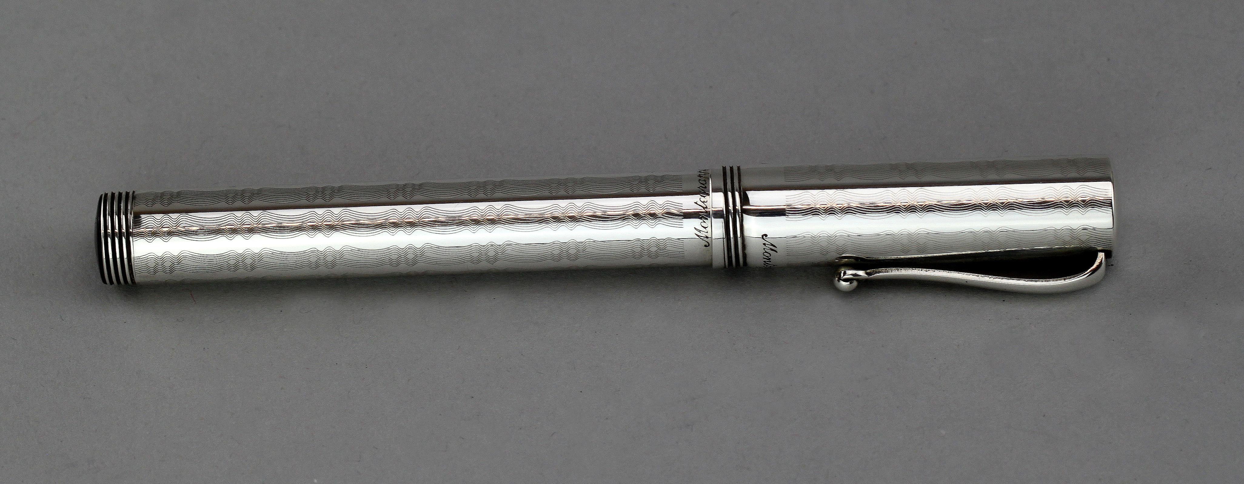 montegrappa silver pen