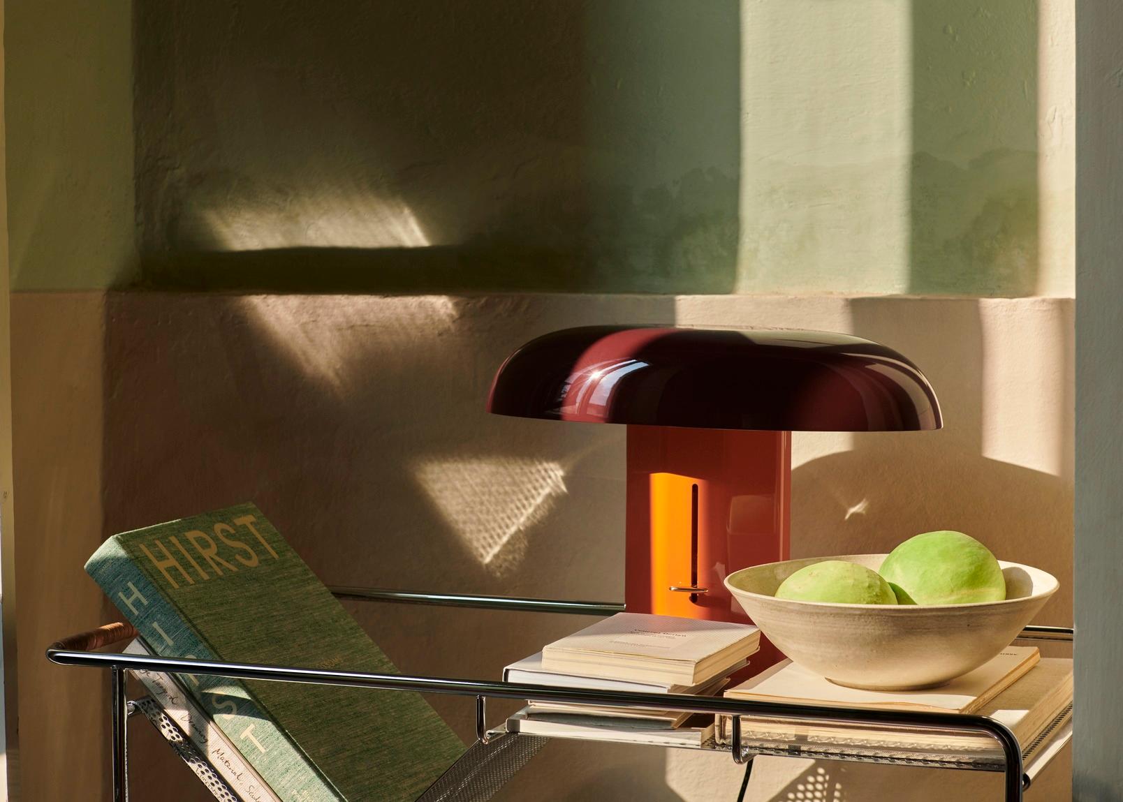 Danois Lampe de bureau Montera JH42, ambre et rubis, de Jaime Hayon pour &Tradition  en vente