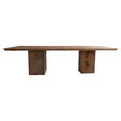 Used Monterey Cypress Slab Table