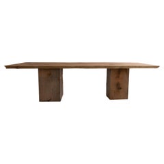 Table en dalles de cyprès de Monterey