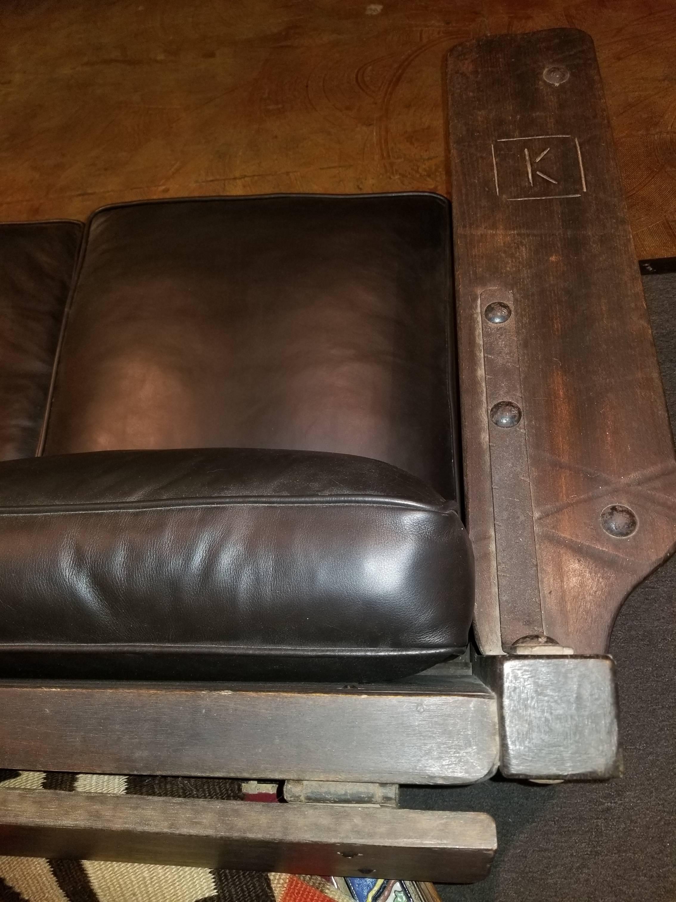 Monterey Leather Sofa 6