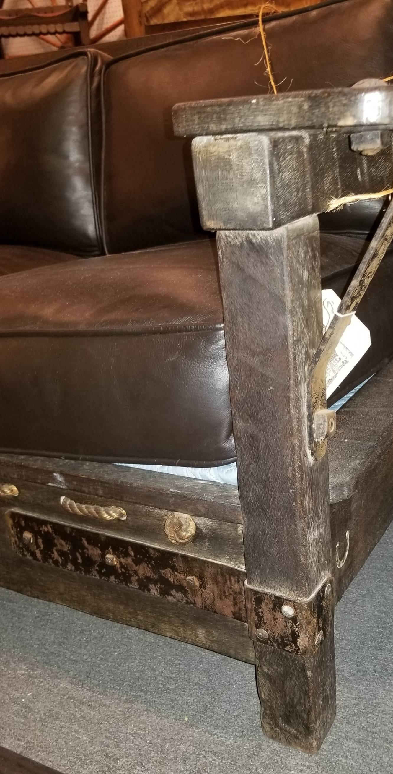 Unknown Monterey Leather Sofa