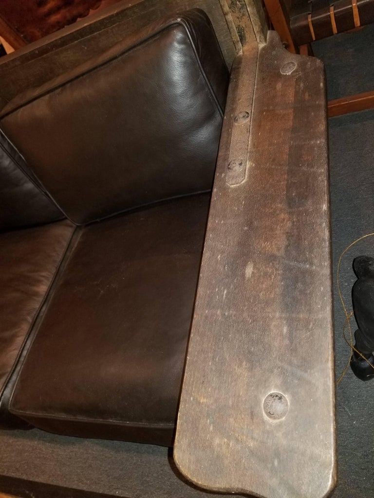 Monterey Leather Sofa at 1stDibs