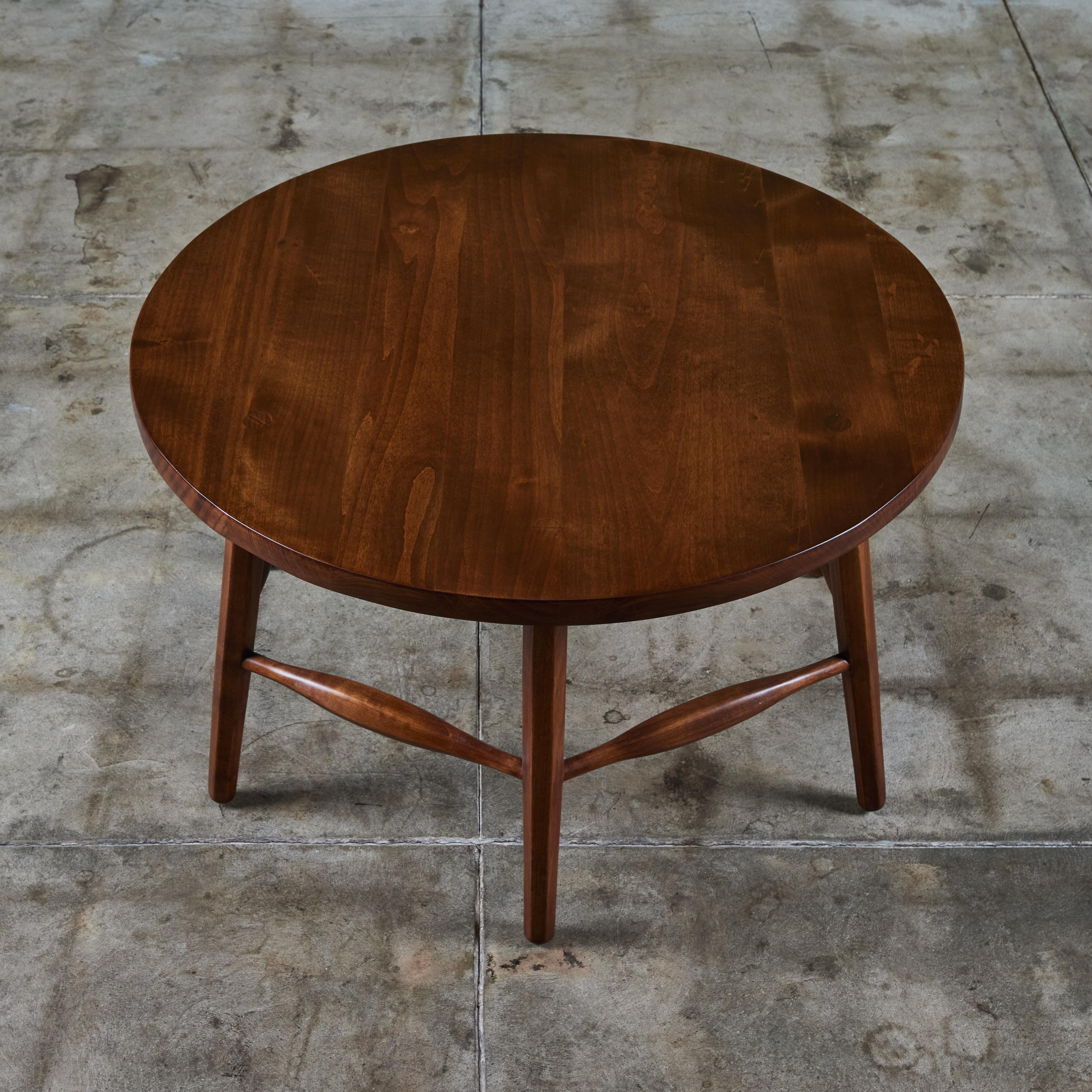 Hardwood Monterey Round Coffee Table