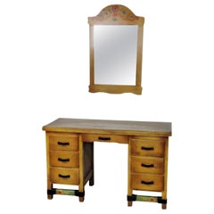 Monterey Style Vanity with Mirror