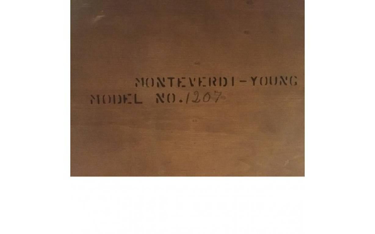 Monteverdi-Young 1960s Mid-Century Modern Sculptural Walnut Dining Table 2