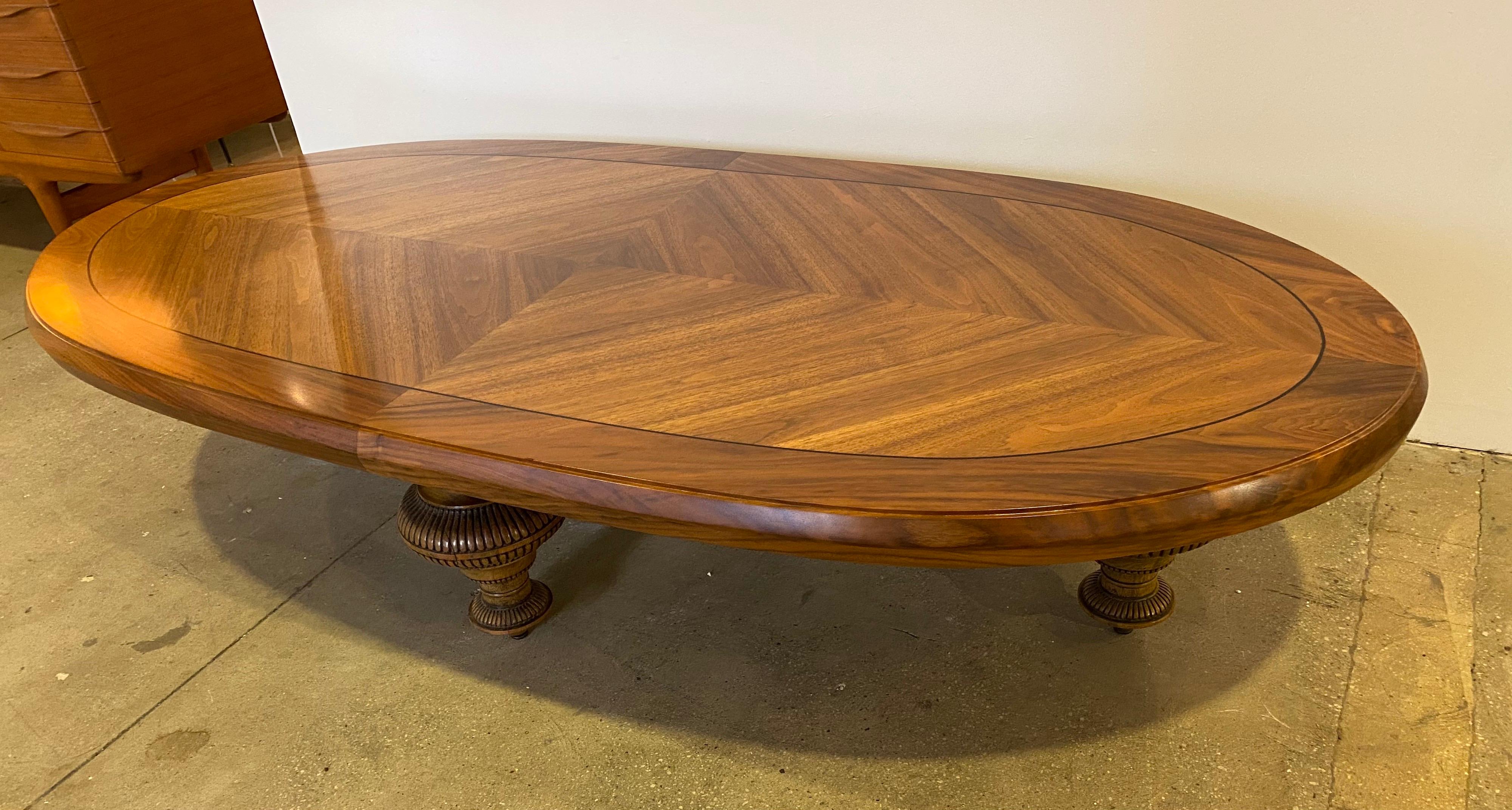 Monteverdi Young Maurice Bailey Large Custom Coffee Table 1960 American For Sale 7