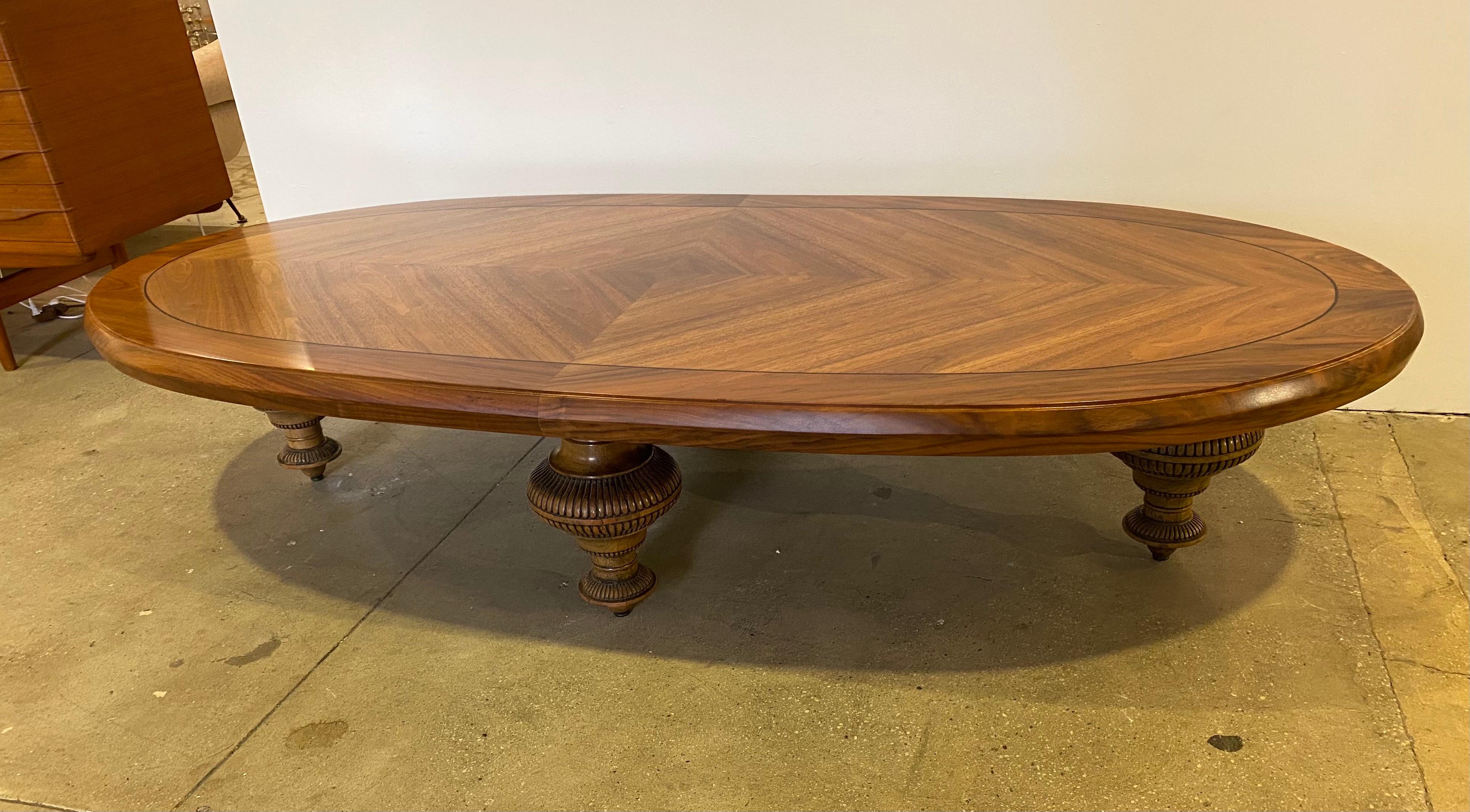 Monteverdi Young Maurice Bailey Large Custom Coffee Table 1960 American For Sale 8
