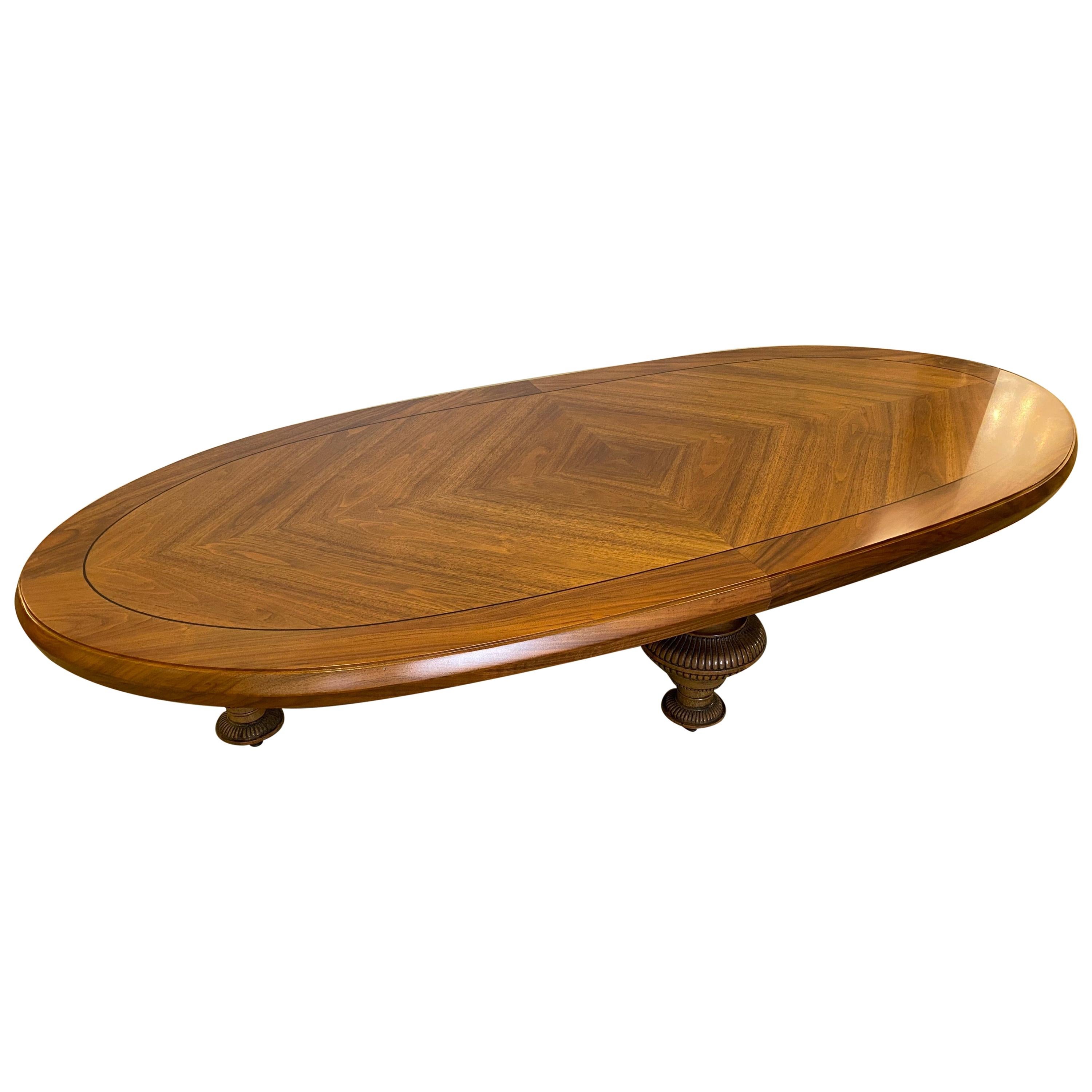 Grande table basse personnalisée Monteverdi Young Maurice Bailey, États-Unis, 1960 en vente