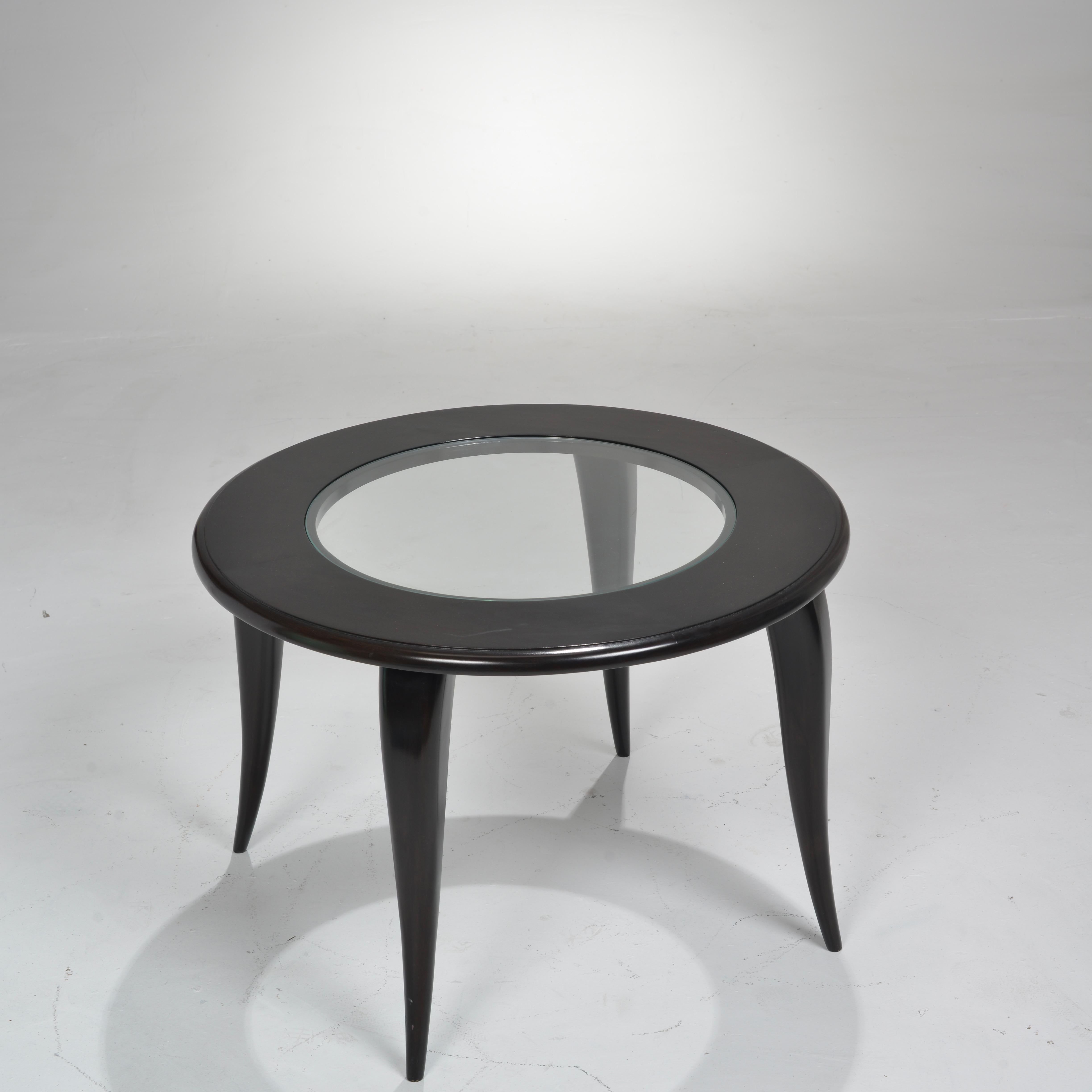 Monteverdi-Young Round Side Table In Excellent Condition For Sale In Los Angeles, CA