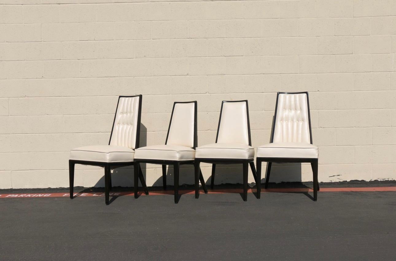 Américain Jeune ensemble de 8 chaises de salle à manger Monteverdi en vente
