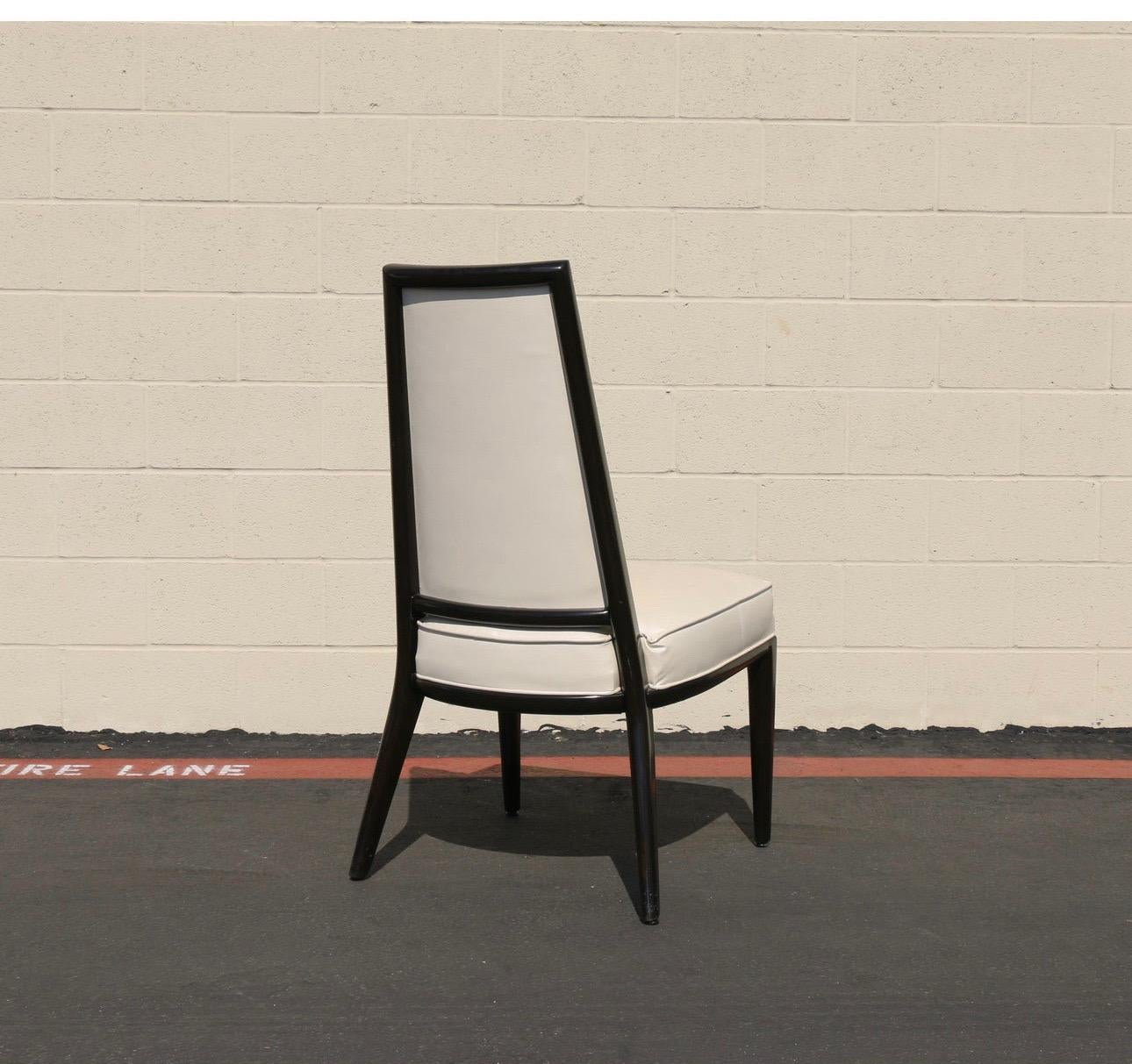 Late 20th Century Monteverdi Young Set of 8 Dining Chairs For Sale