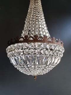 Montgolfiè Empire Sac a Pearl Chandelier Crystal Lustre Ceiling Lamp Antique