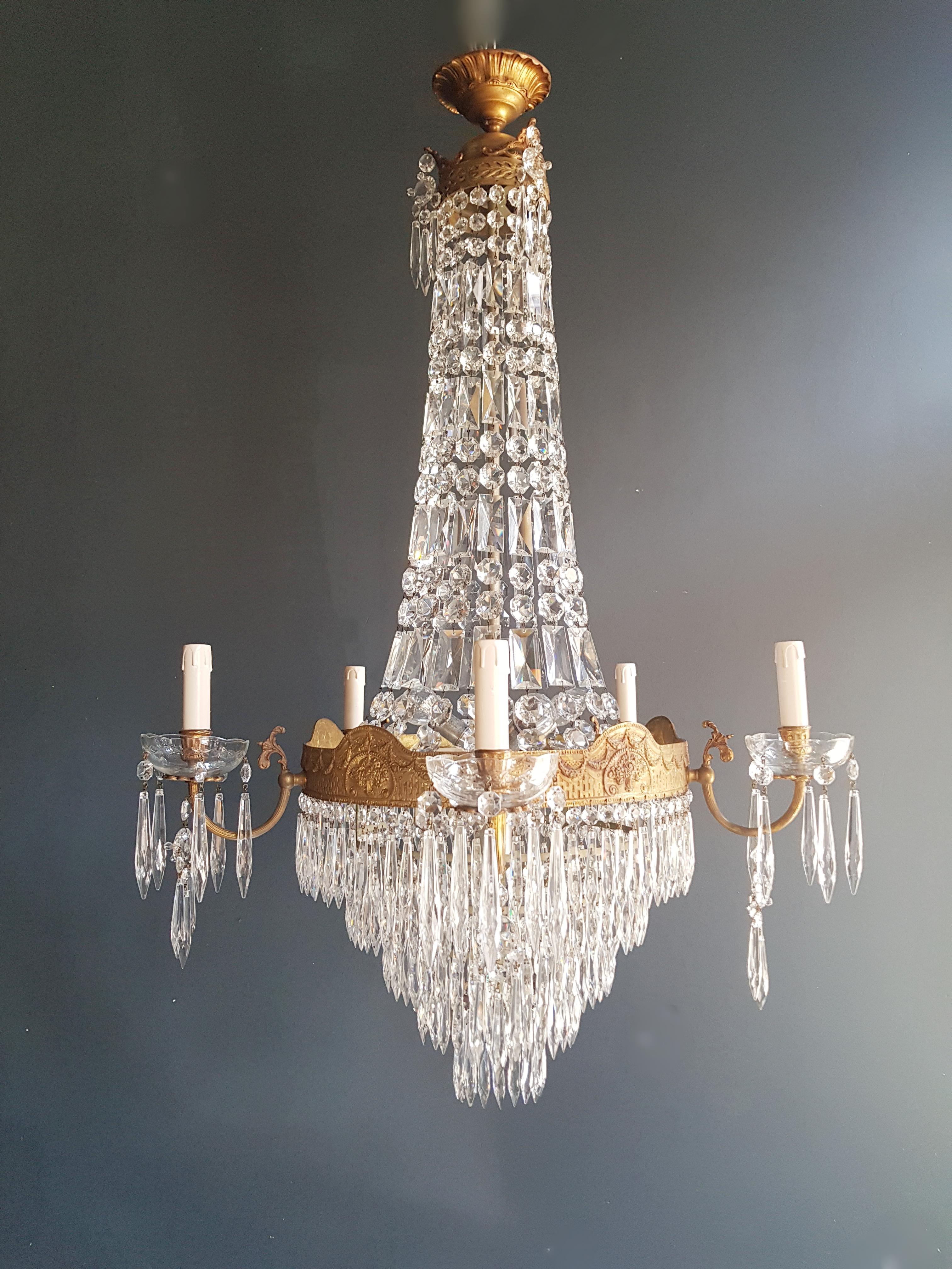 Montgolfiè Empire Sac a Pearl Chandelier Crystal Lustre Ceiling Lamp Antique WoW 4