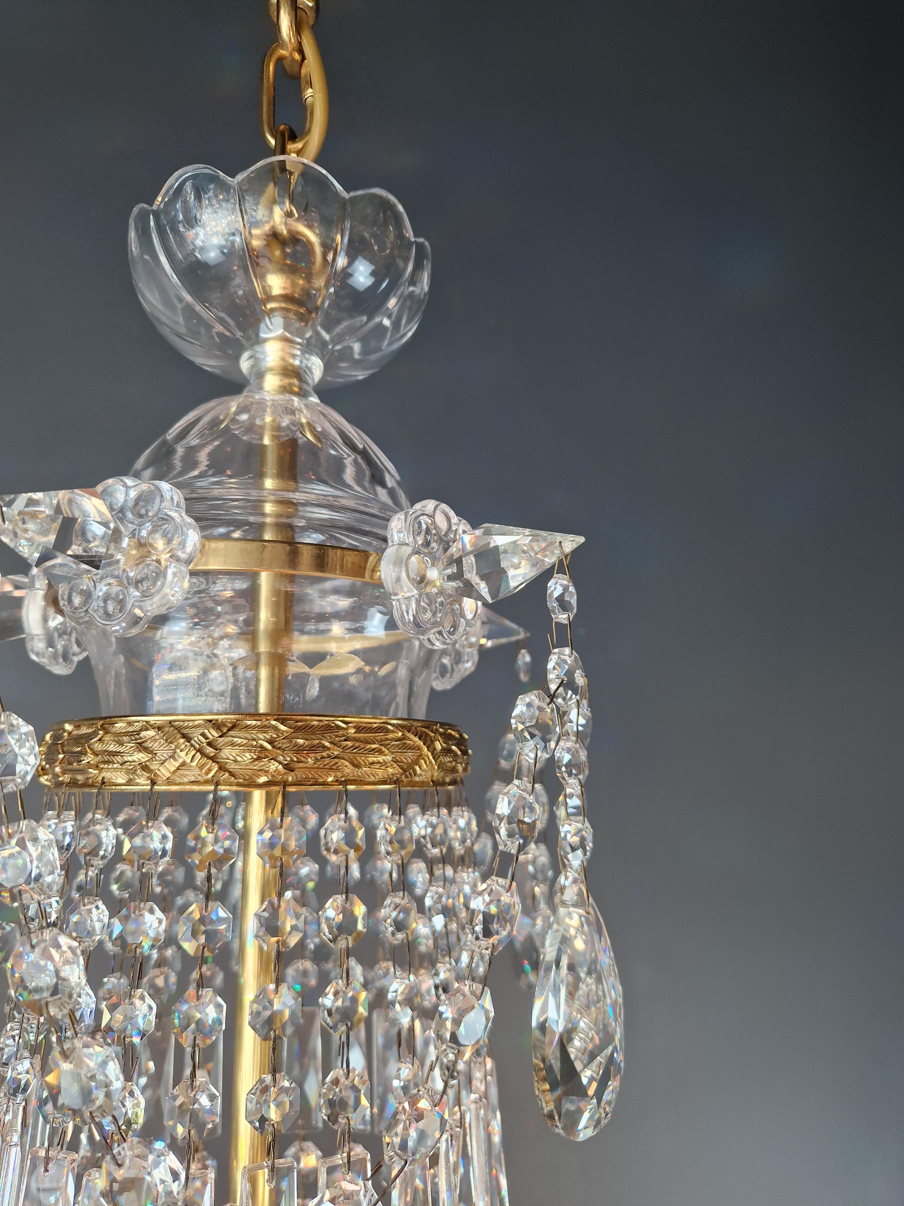 Montgolfièr Empire Kronleuchter Kristall Klassisch traditionell Messing Glas NEU im Angebot 11