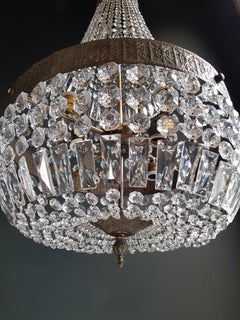 Montgolfièr Empire Sac a Pearl Chandelier Crystal Lustre Ceiling Lamp