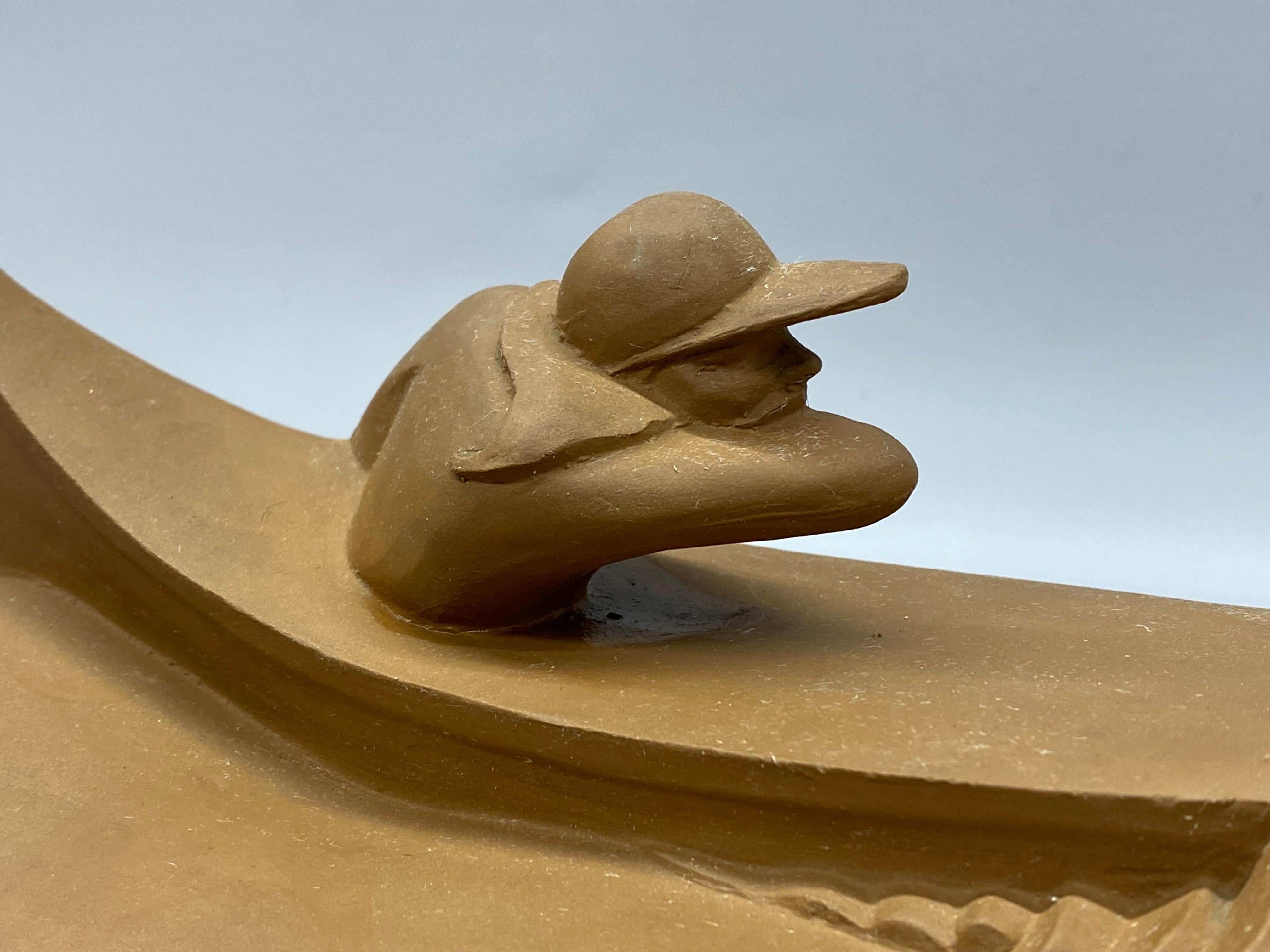Montgomery Smith 1983 Figural Canoeros de aguas bravas Barco cubierto en venta 2