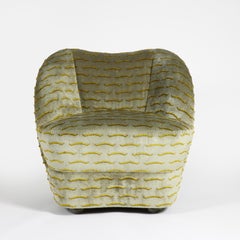 Monti Armchair in Pistachio (Small Model) by Laura Gonzalez