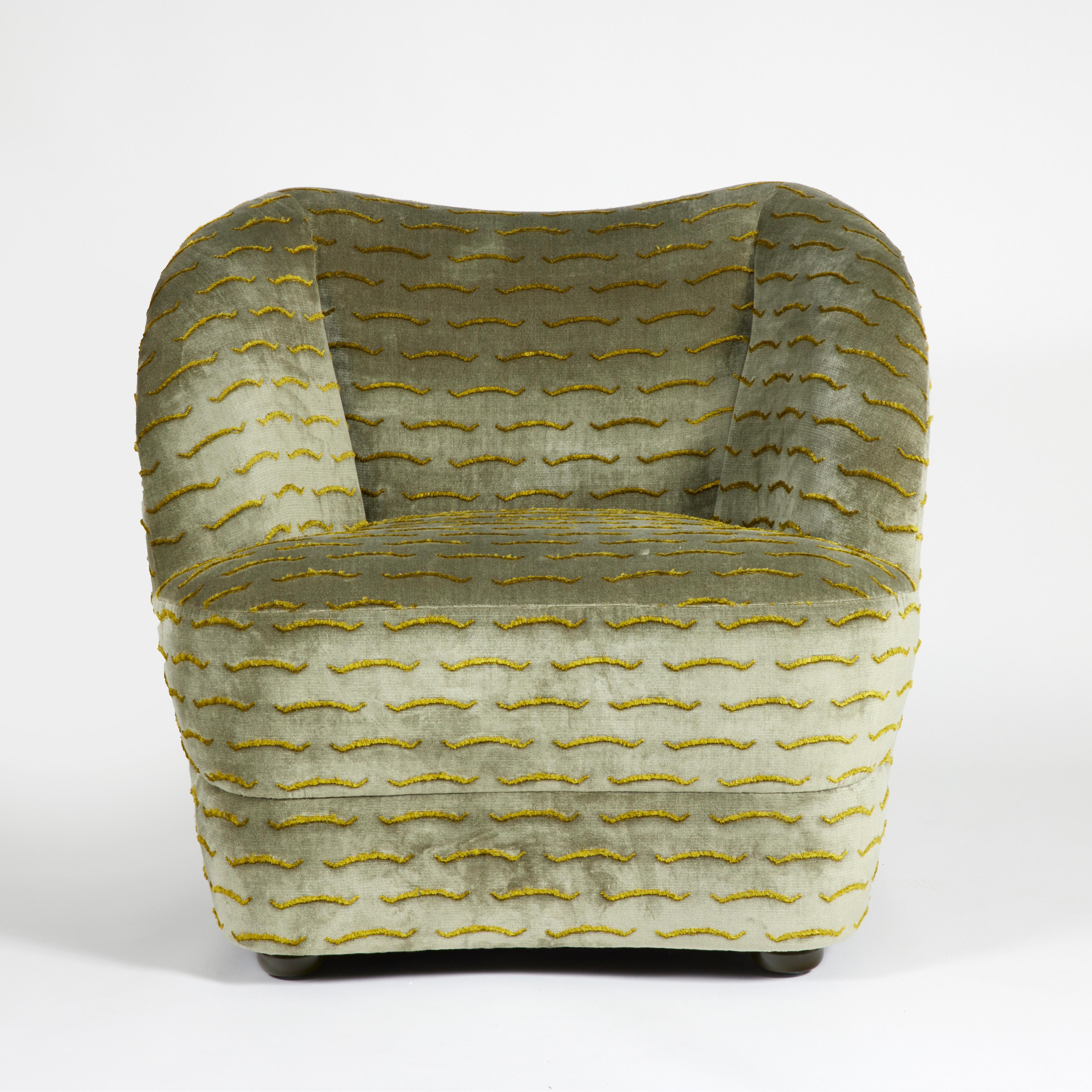 Monti Armchair Pistachio Large Model In New Condition For Sale In Paris, FR