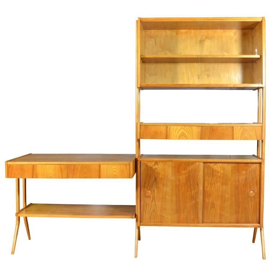 Monti Wall Unit by František Jirák for Tatra Nábytok For Sale