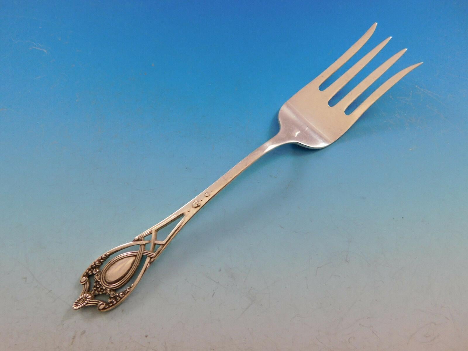 Monticello by Lunt Sterling Silver Flatware Set for 12 Service 100 Pieces 2