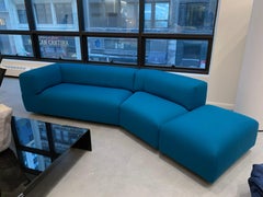 Montis Aztec 2.5-Seat Sofa Upholstered in Raf Simons Fabric in Stock
