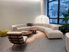 Divano sezionale e pouf azteco Montis di Gerard Van Den Berg  in STOCK