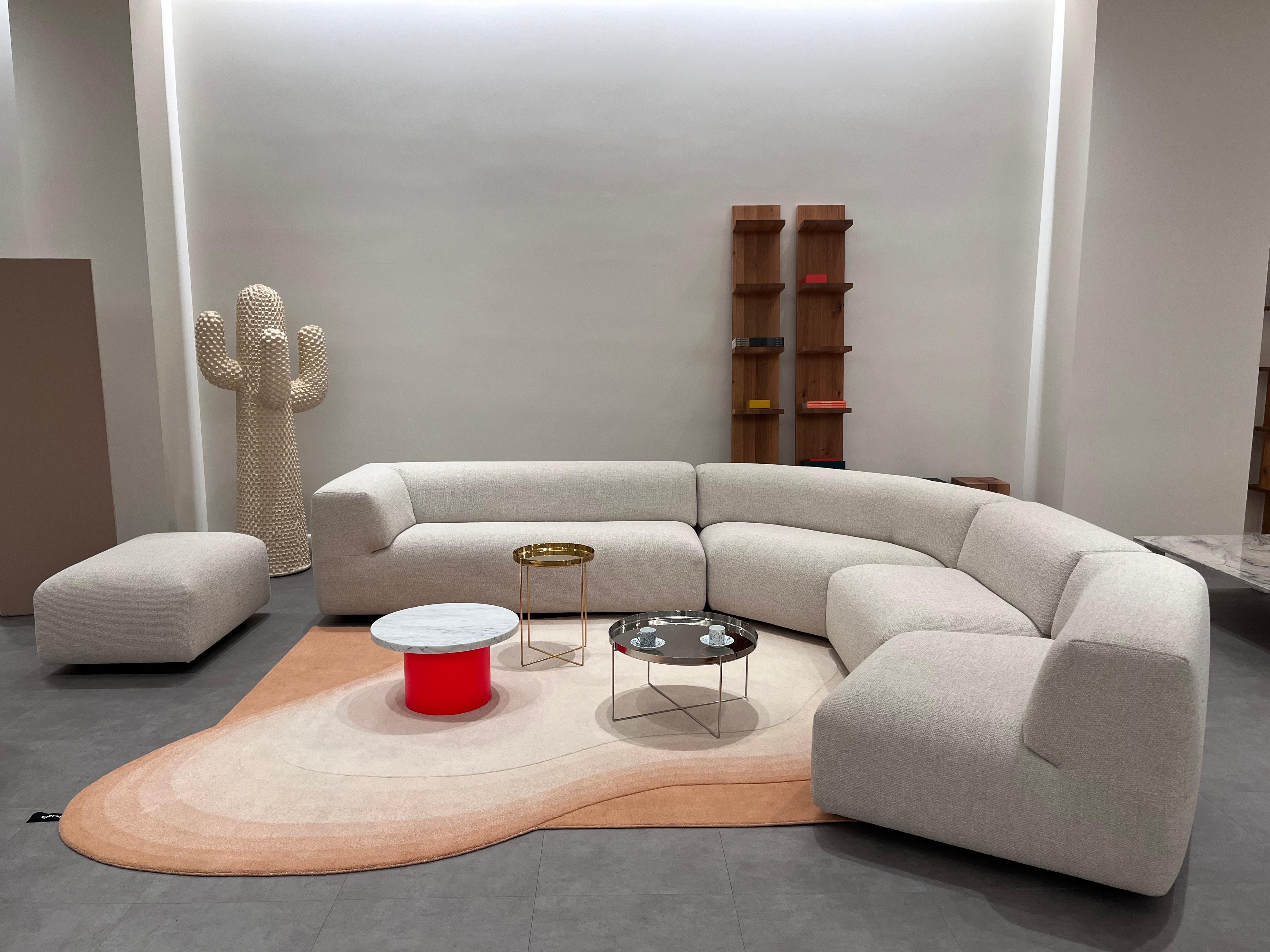 Contemporary Montis Aztec Sectional Sofa & Ottoman by Gerard Van Den Berg  in STOCK For Sale