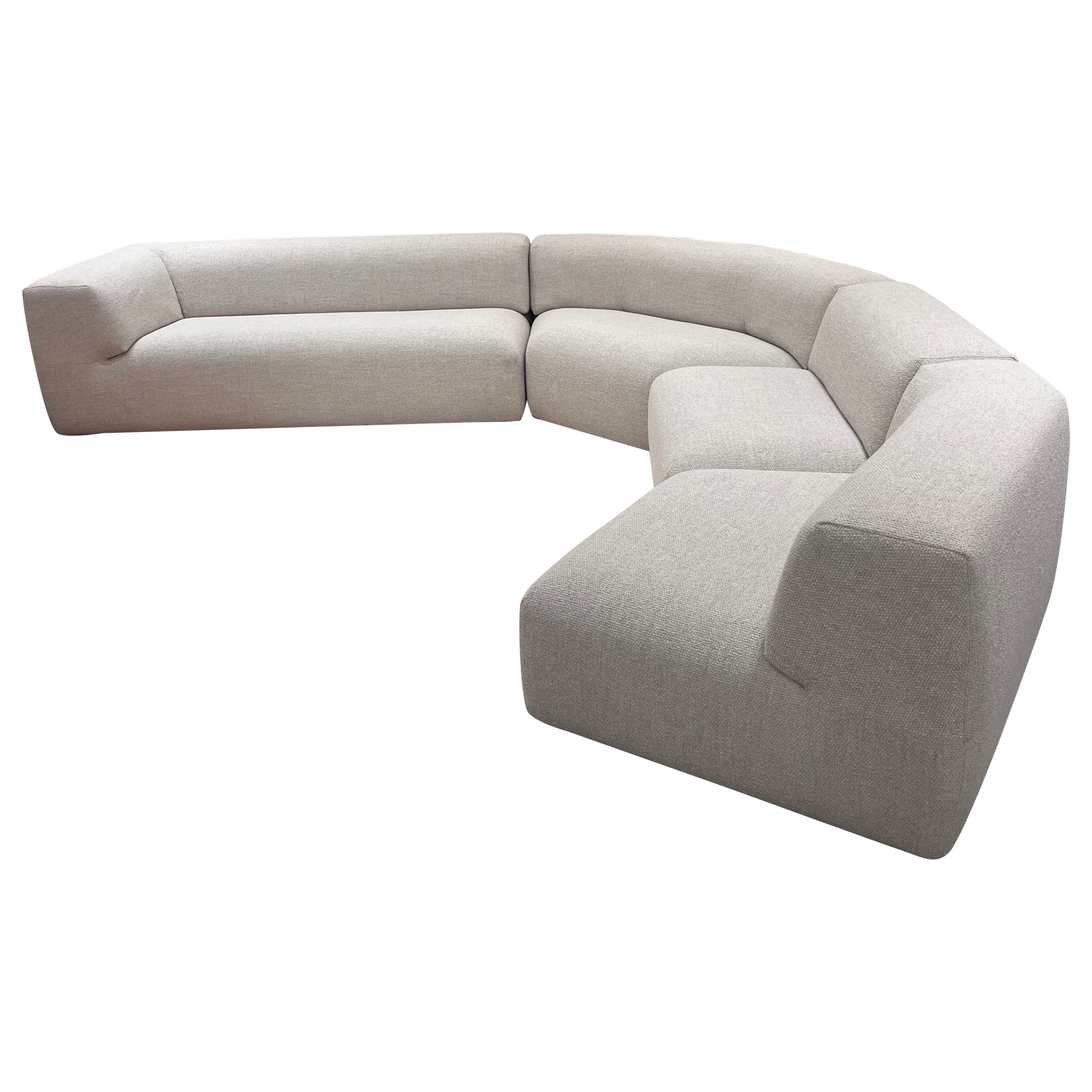 Montis Aztec Sectional Sofa & Ottoman by Gerard Van Den Berg  in STOCK