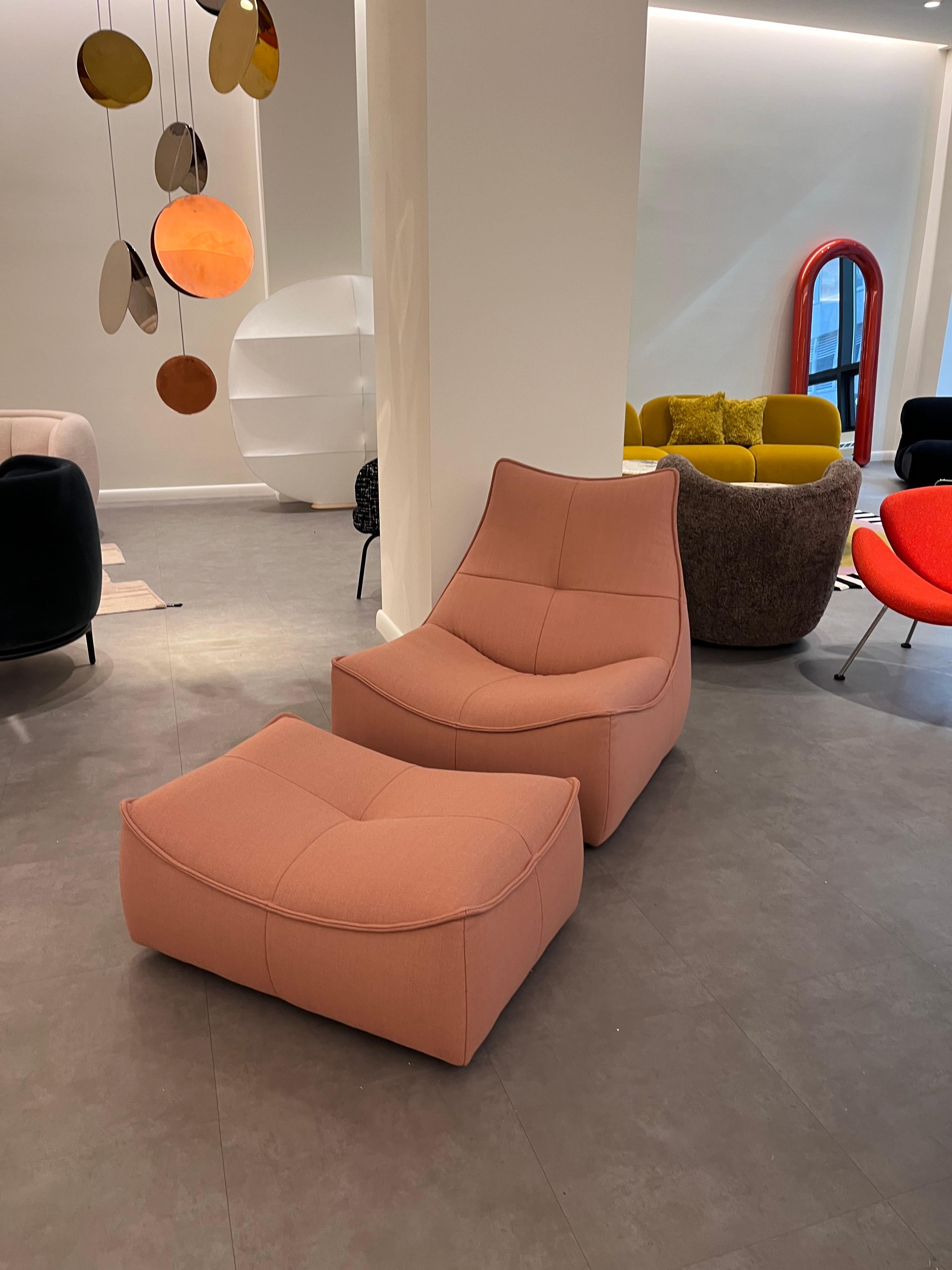 Néerlandais Montis Florence Lounge Chair + Ottoman by Gerard Van Den Berg en STOCK en vente