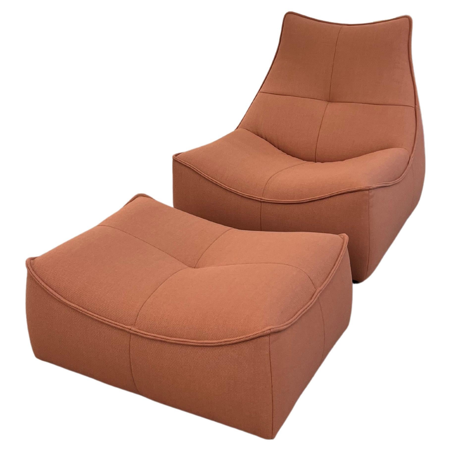 Montis Florence Lounge Chair + Ottoman by Gerard Van Den Berg in STOCK