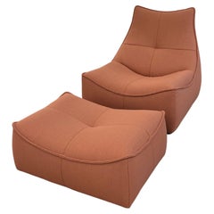 Montis Florence Lounge Chair + Ottoman by Gerard Van Den Berg en STOCK