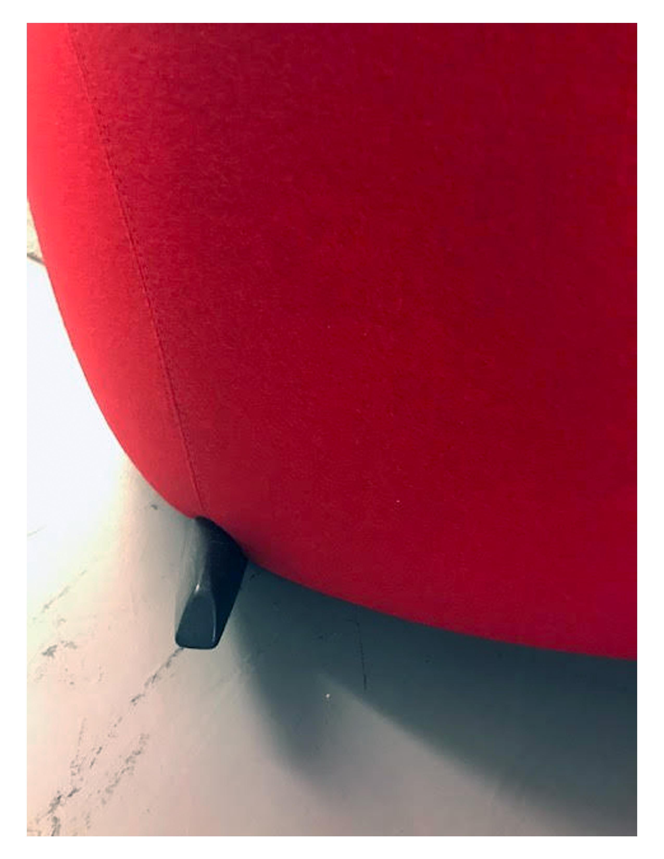 Contemporary Montis Rocking Red Dim Sum