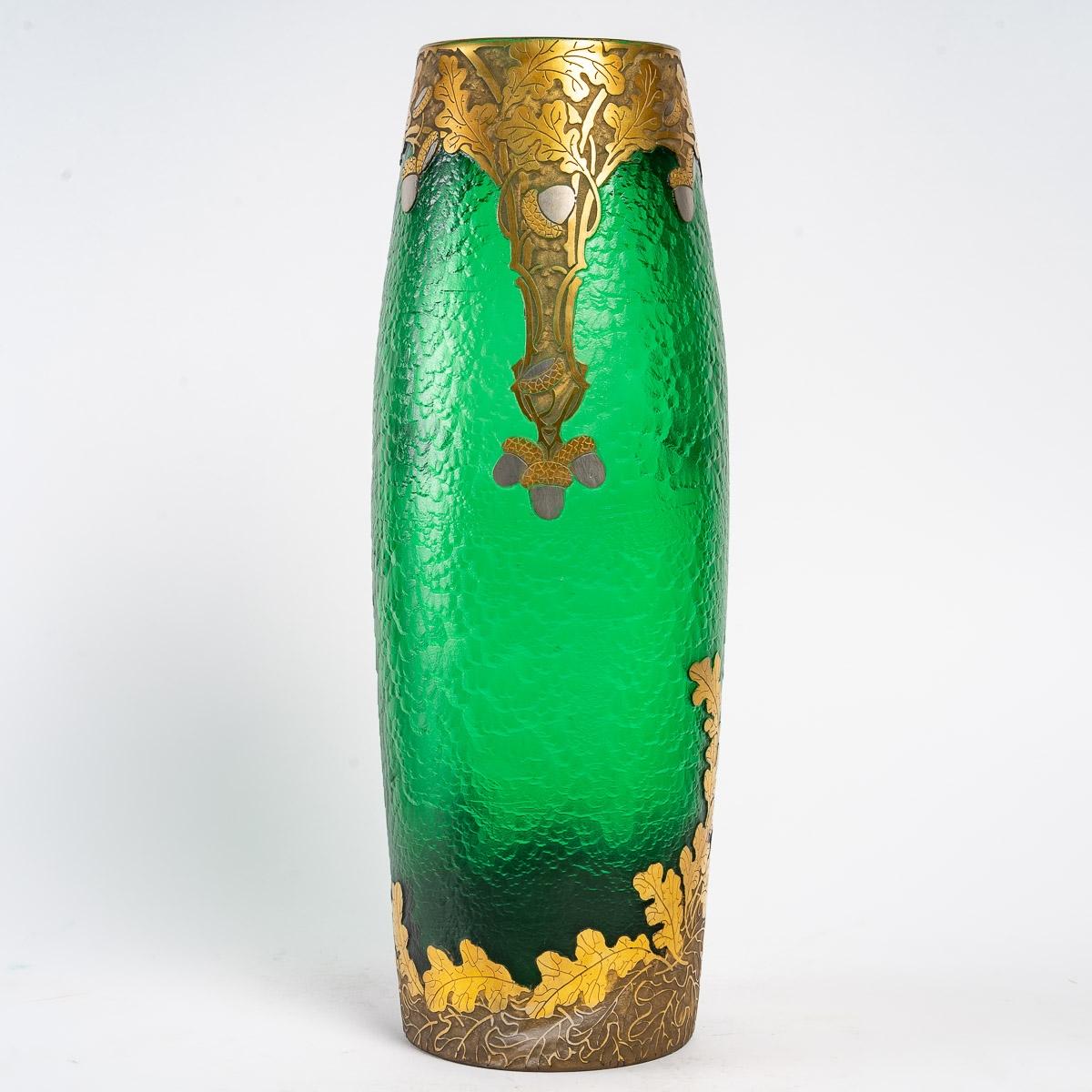 Français Vase Montjoye, Art nouveau