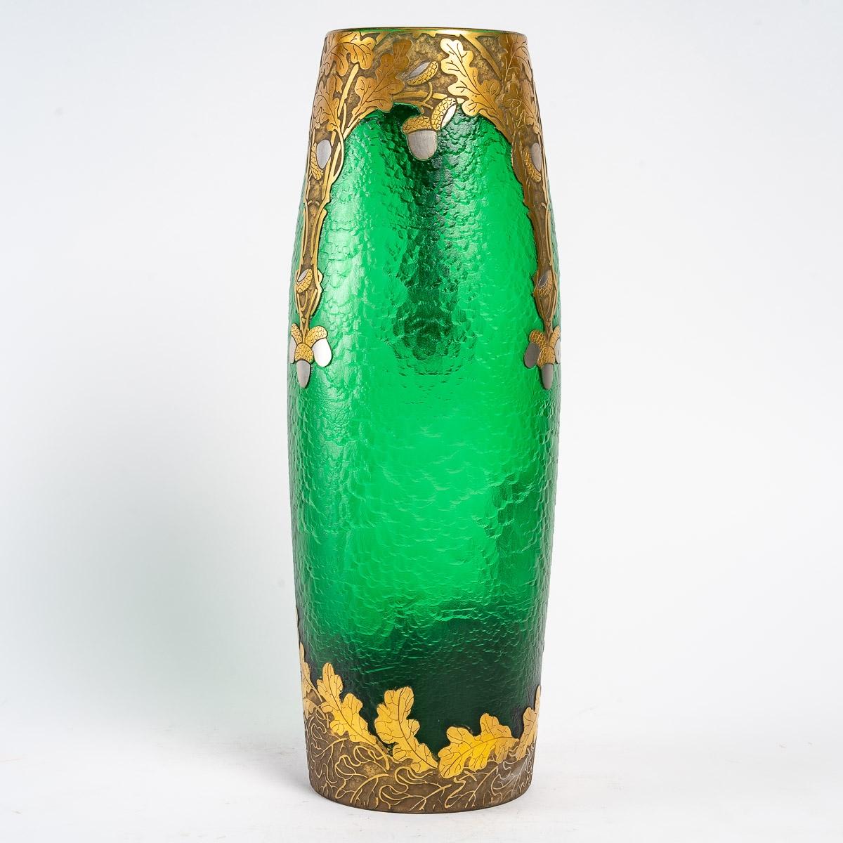 Émaillé Vase Montjoye, Art nouveau